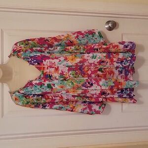 ninety clothing co. multicolor long sleeve top Size 1X